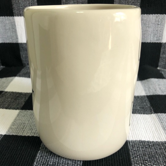 Rae Dunn “CACKLE WITH DELIGHT” Two Sided Mug Witch Hat Print on the Back - Picture 5 of 7